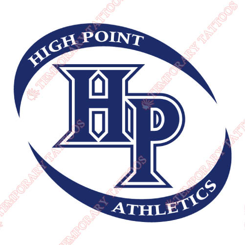 High Point Panthers Customize Temporary Tattoos Stickers NO.4544